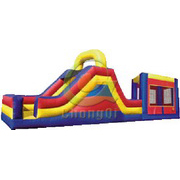 inflatable rock climb slide